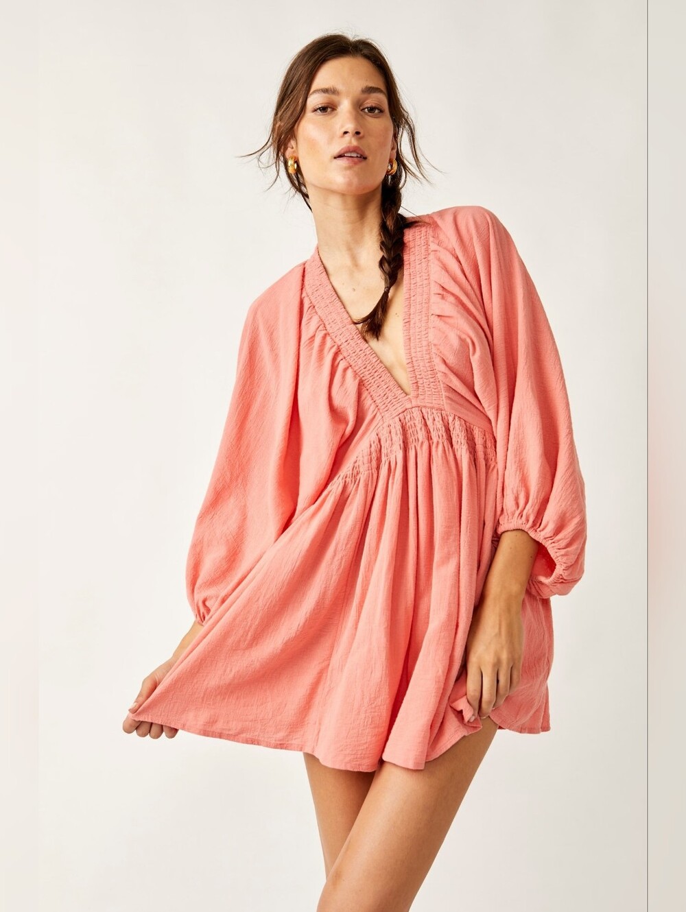 Free PEOPLE For The Moment Mini in Rosetta Sz M